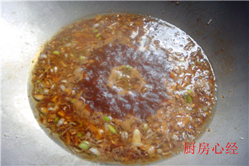 河蟹扒茄子的做法步骤7