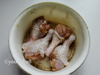 盐焗鸡腿的做法步骤2