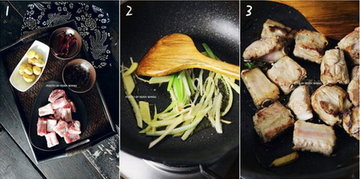 栗子焖排骨的做法步骤1-2