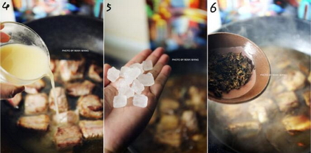 栗子焖排骨的做法步骤3-4