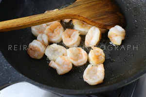 虫草花芦笋炒虾仁的做法步骤4