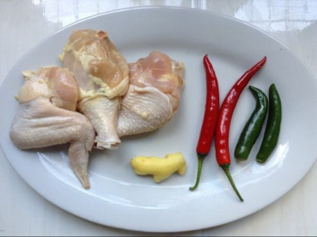 美味双椒鸡的原料
