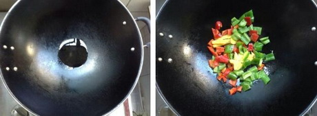 美味双椒鸡的做法步骤1