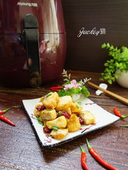 蒜香辣鱼块的做法