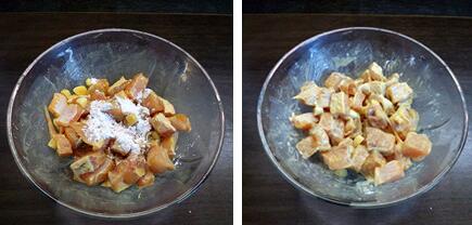 蒜香辣鱼块的做法步骤3-4