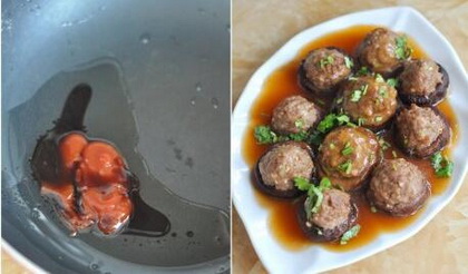 香菇酿肉的做法步骤7-8