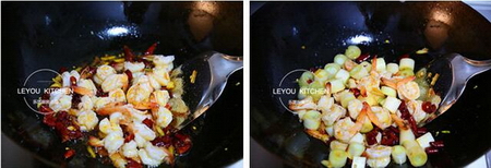 宫保虾仁的做法步骤11-12