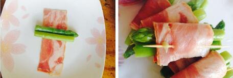 培根芦笋卷的做法步骤5-6