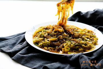 粉条圆白菜