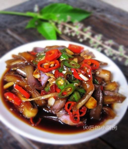 鱼香茄子的简单做法