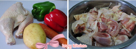 大盘鸡做法步骤1-2