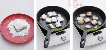 干煎带鱼的做法步骤3-4