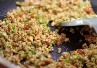 焦香肉末土豆的做法步骤7