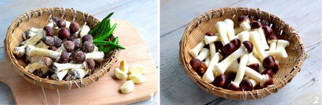 土法炒菇的做法步骤1-2