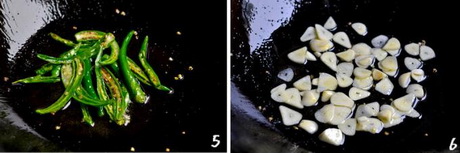 土法炒菇的做法步骤5-6
