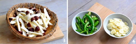 土法炒菇的做法步骤3-4