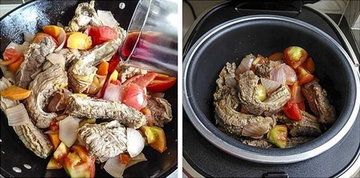 番茄牛腩煲的做法步骤5-6