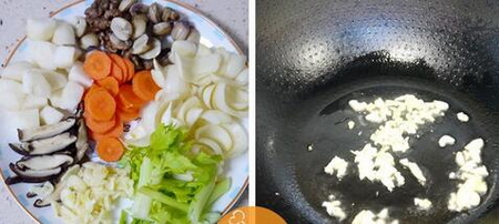 百合马蹄小炒的做法步骤