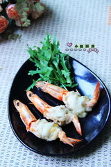 芝士焗大虾的做法