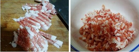 剁椒肉末西葫芦的做法步骤1