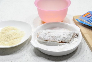 爆浆鸡排的做法步骤5