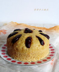 玉米面发糕的做法