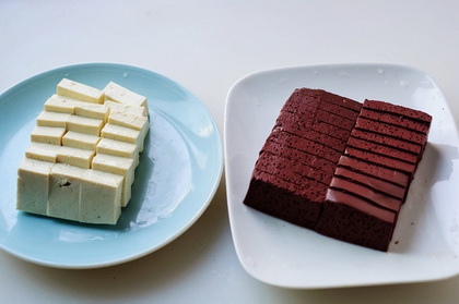 红白豆腐的做法步骤1