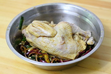 盐焗鸡的做法步骤4