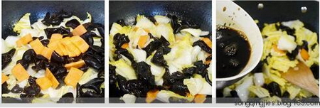 醋溜白菜的做法步骤7-9