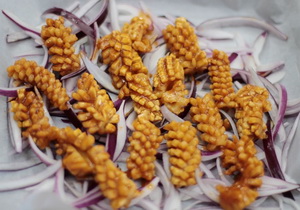 洋葱烤鱿鱼的做法步骤4