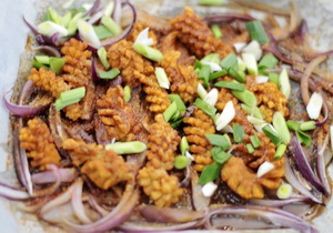 洋葱烤鱿鱼的做法步骤6