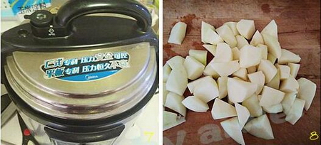 西红柿土豆烧牛腩的做法步骤7-8