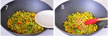 甜甜蜜蜜松仁玉米的做法步骤7-8