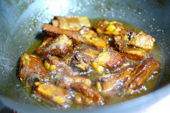 糖醋排骨的做法步骤9