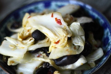 黑木耳炒大白菜