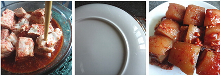 腐乳扣肉步骤7-9