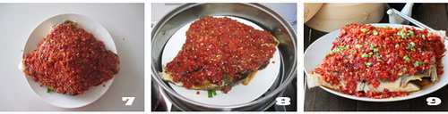 剁椒鱼头步骤7-8