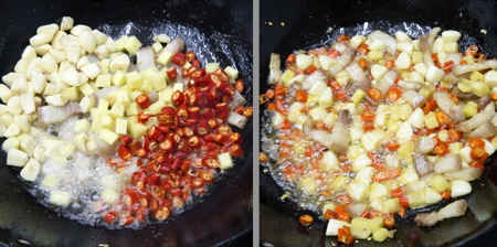 小炒甲鱼的做法