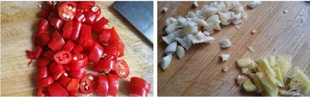 青蒜炒腊鱼腩步骤3