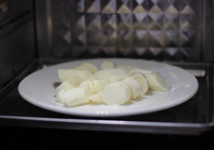 山药猪肝泥的做法步骤3