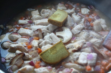 芝士咖喱鸡肉h饭的做法步骤5