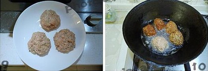 改良版四喜丸子的做法步骤9-10