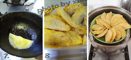 纯手工蛋饺的做法步骤4-6