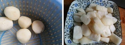 糖醋马蹄的做法步骤1-2