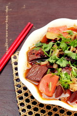 家常版毛血旺的做法