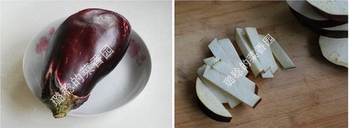 红烧茄子步骤1-2