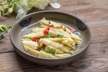 油淋春笋的做法步骤7-8