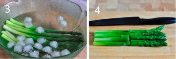 味增淋芦笋的做法步骤3-4