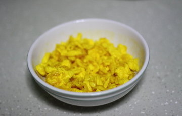 菠萝蛋炒饭的做法步骤6