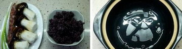 松茸腊味煲仔饭的做法步骤1
